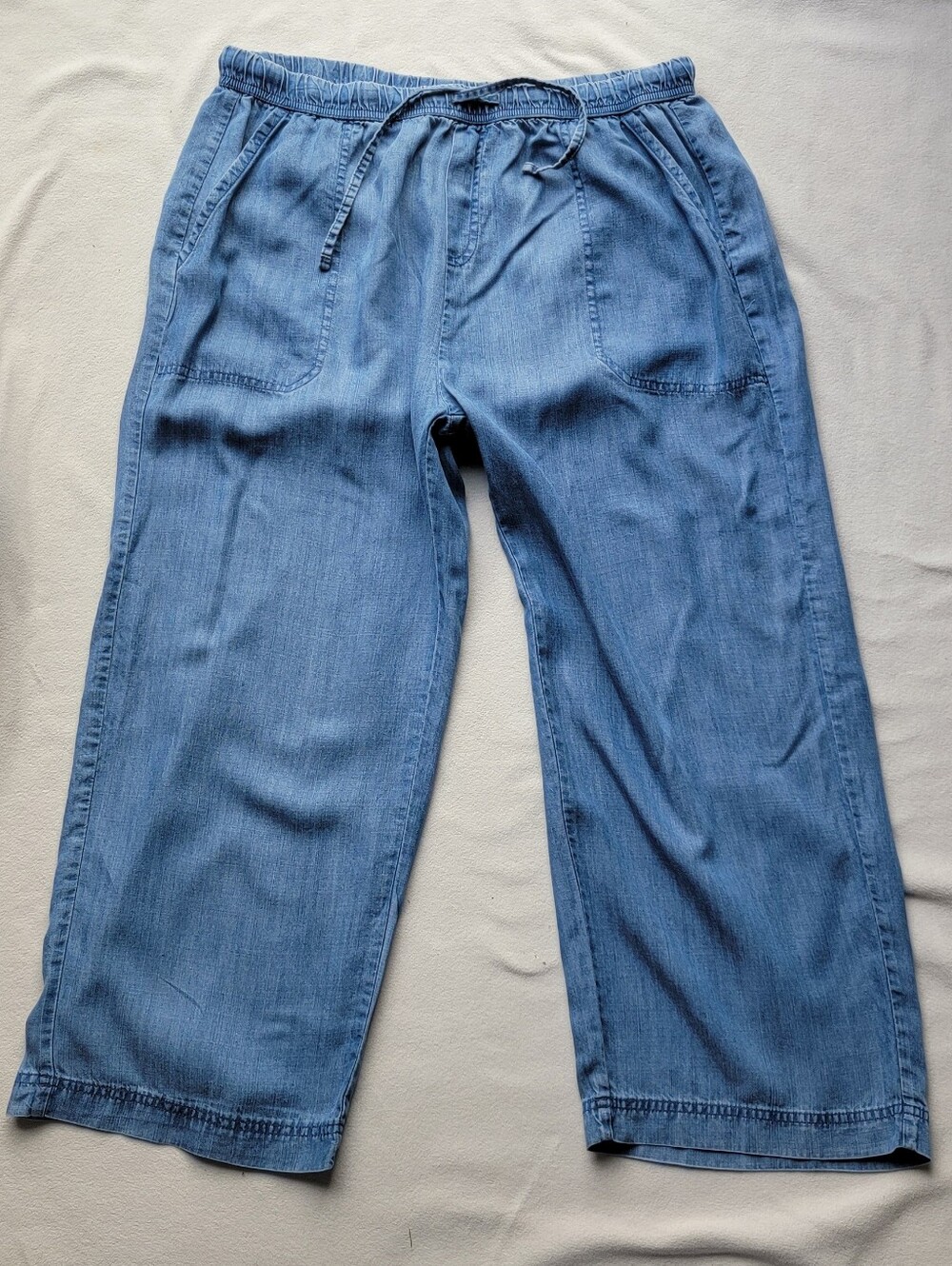 Splendid Light Blue Relaxed Denim Jogger Jeans
